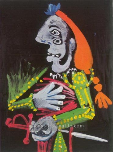 Buste matador 3 1970 cubism Pablo Picasso Ölgemälde